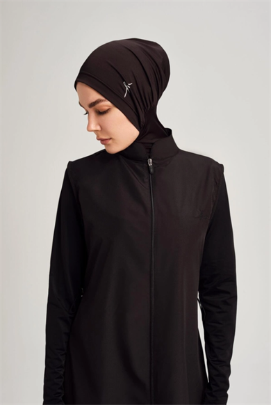 Haşema H-6025 ŞEYMA RAHAT KESİM TAM TESETTÜR MAYO