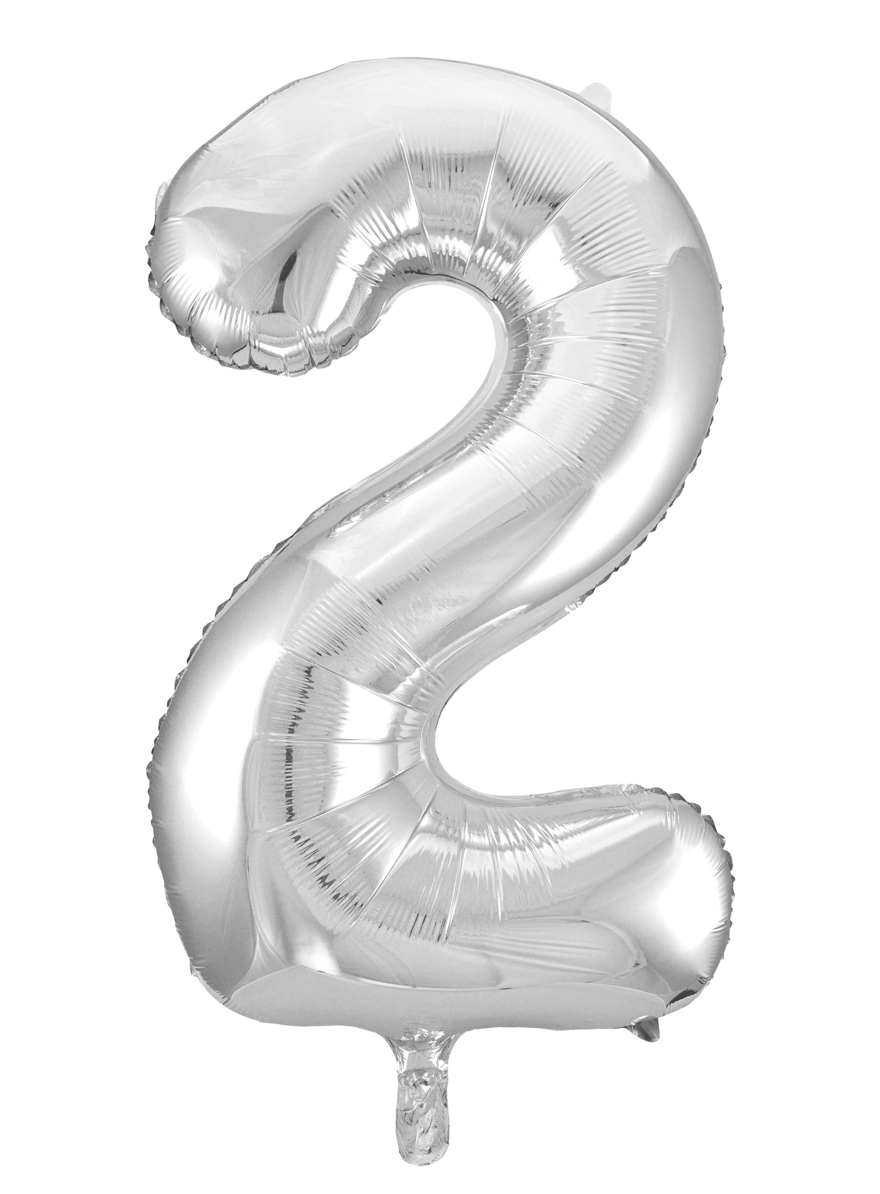 CansüsRakam Folyo Balon Gümüş 102cm 40inç123456997