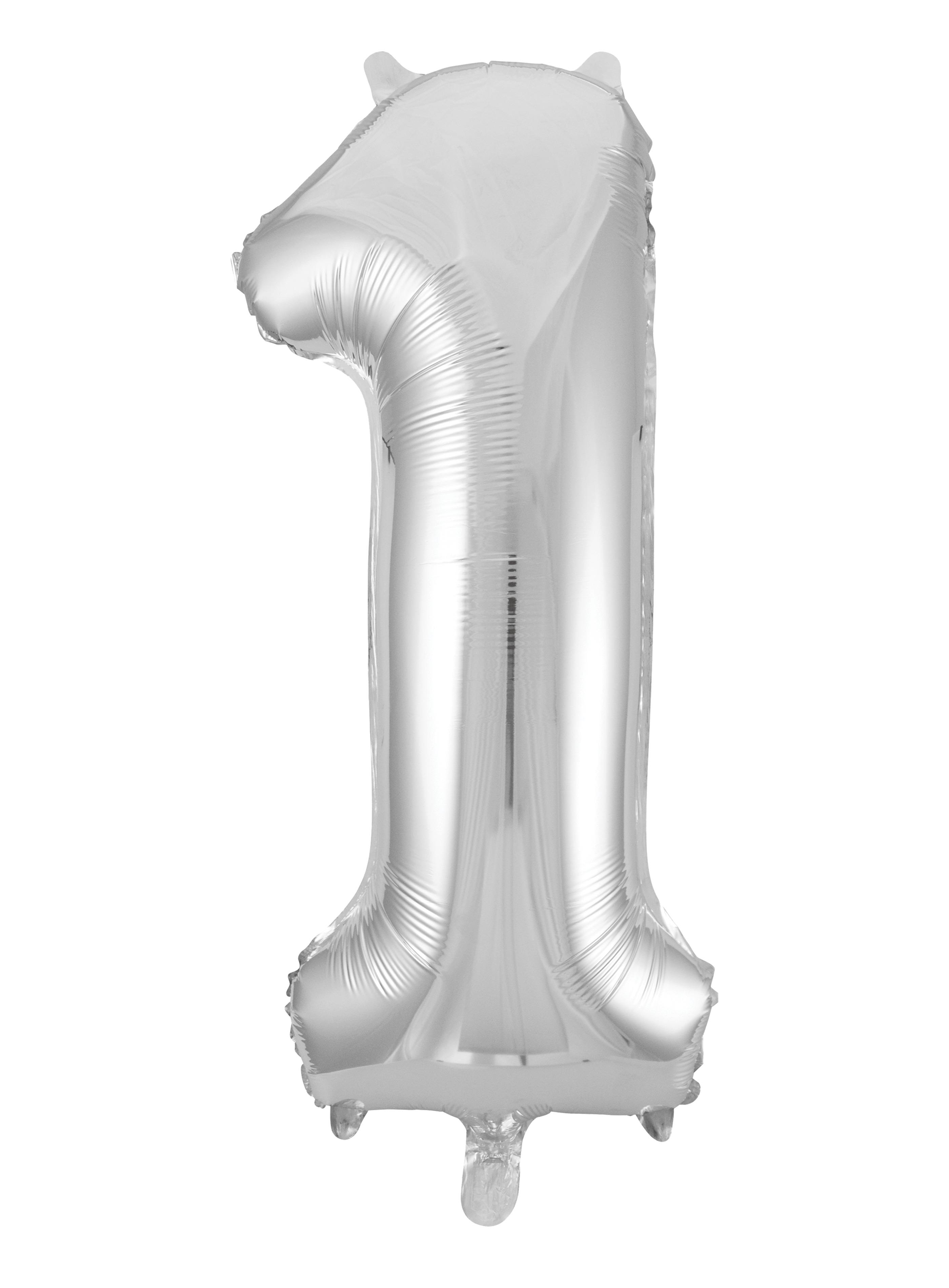 CansüsRakam Folyo Balon Gümüş 102cm 40inç123456996
