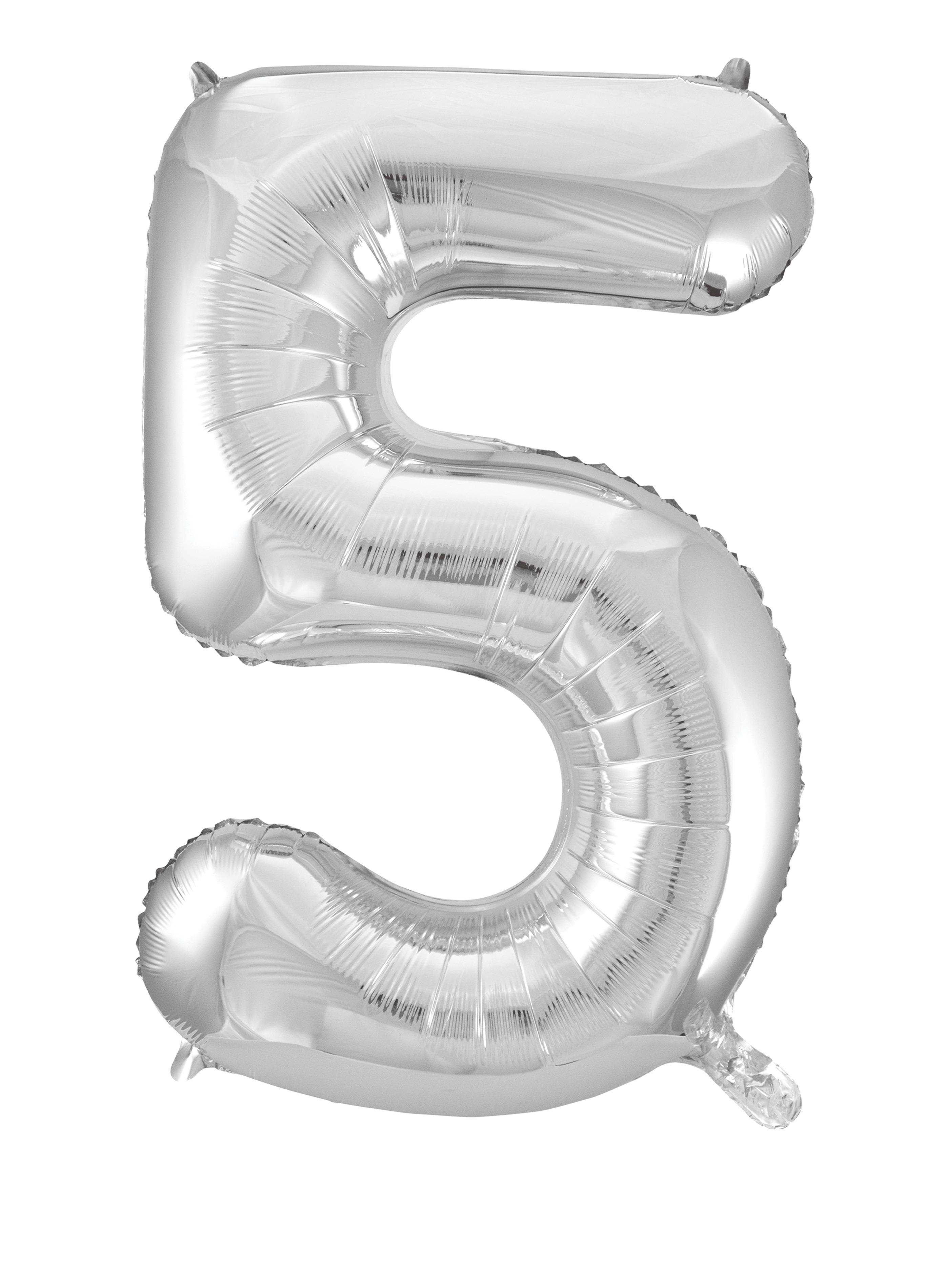 CansüsRakam Folyo Balon Gümüş 102cm 40inç123457000