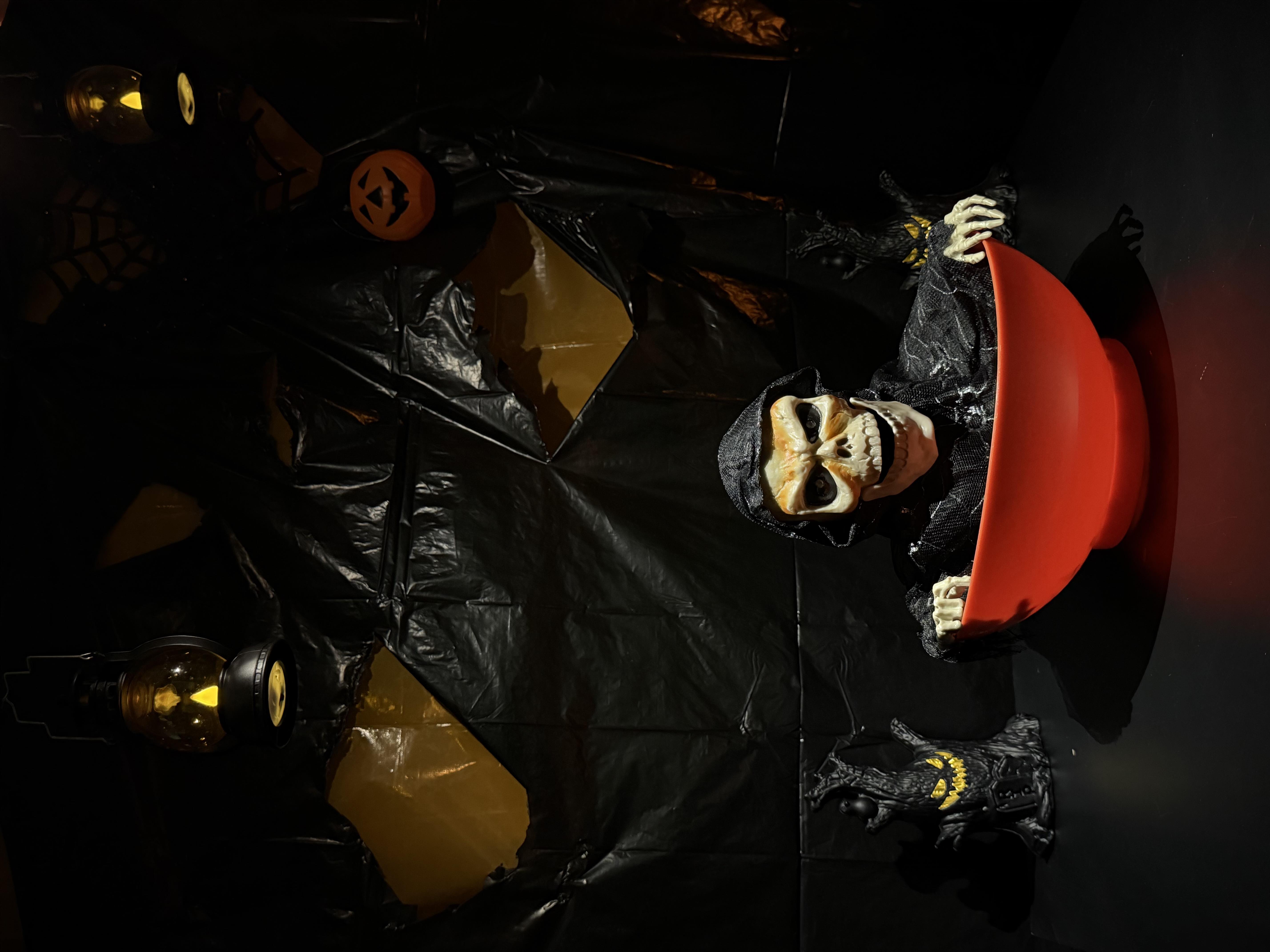 CansüsHalloween Kafatası Şekerlik & Meyve Çanağı 25 cm123456906