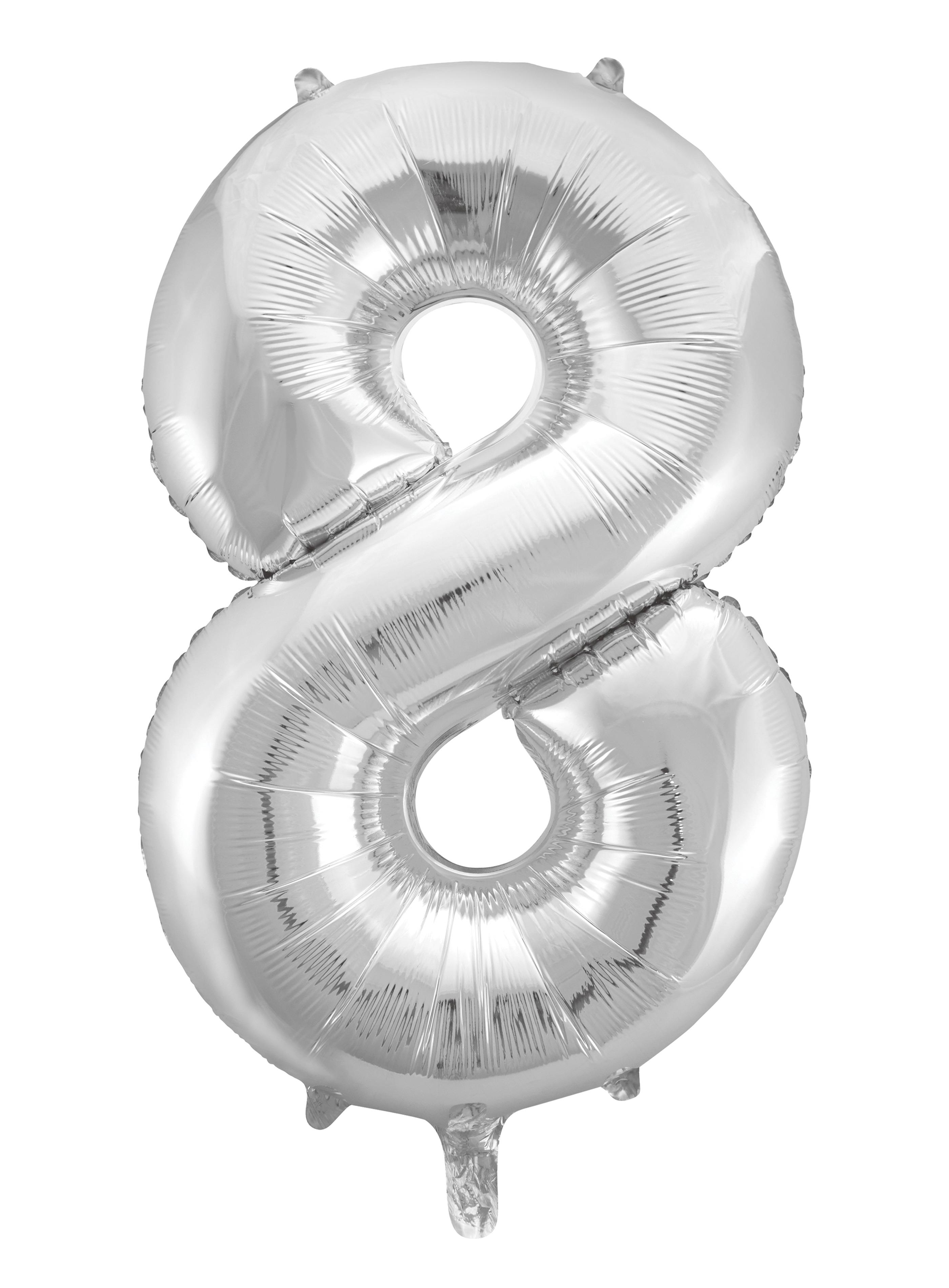 CansüsRakam Folyo Balon Gümüş 102cm 40inç123457003