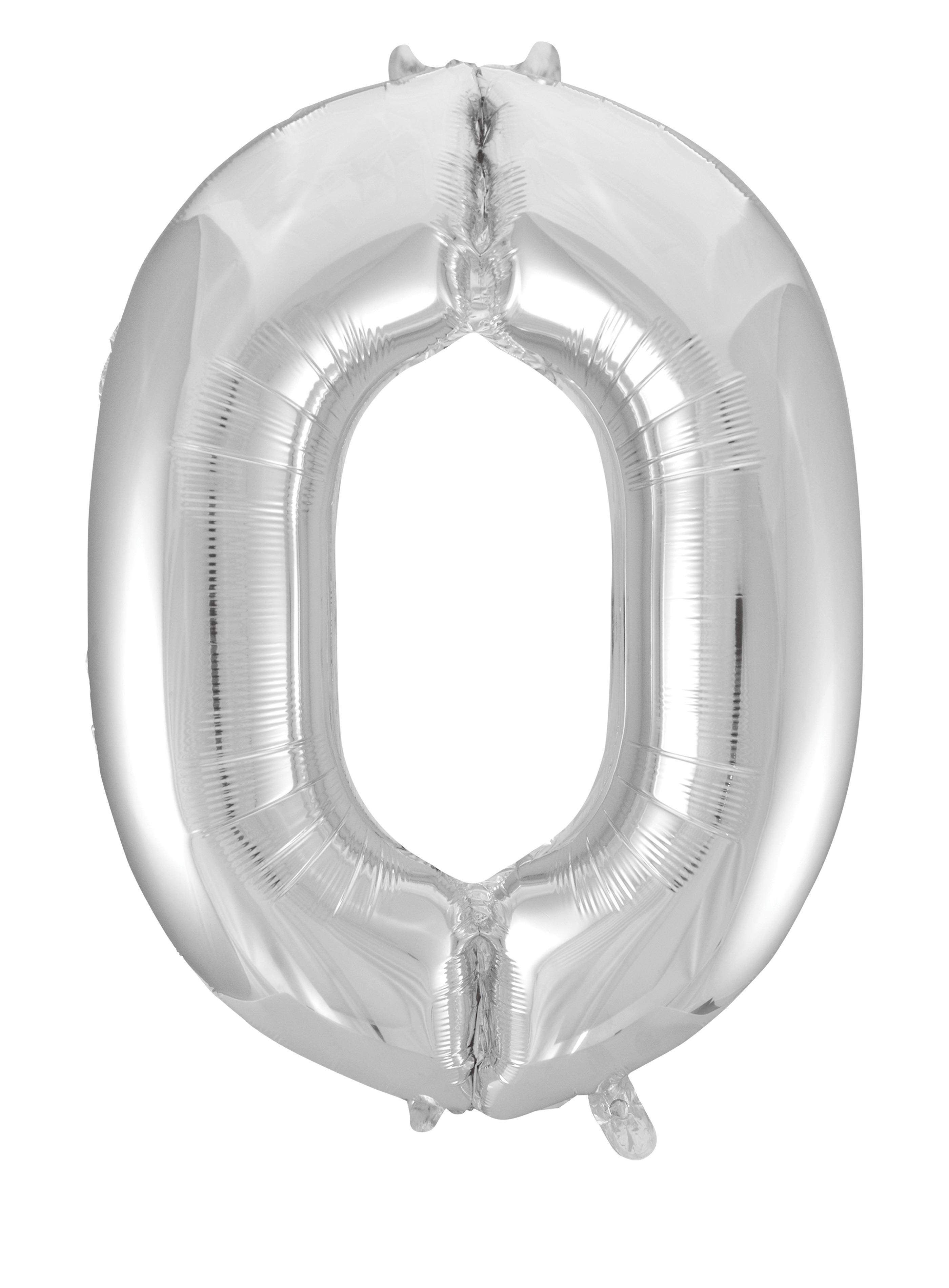CansüsRakam Folyo Balon Gümüş 102cm 40inç123456995
