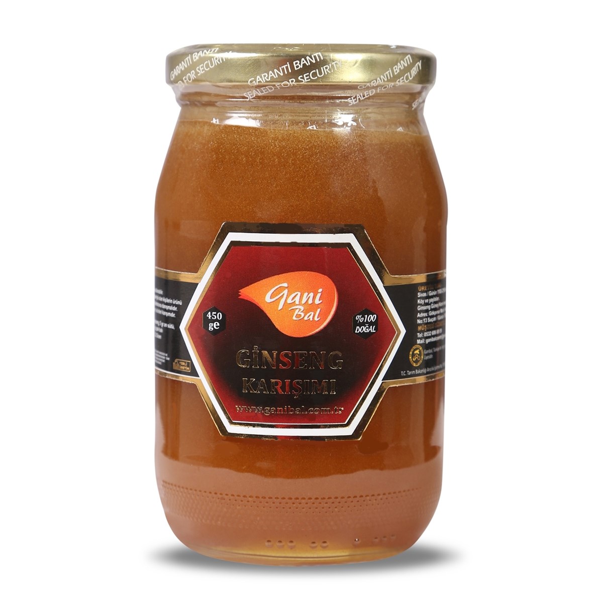Bal Polen Arı Sütü Ginseng Karışımı 450 Gr