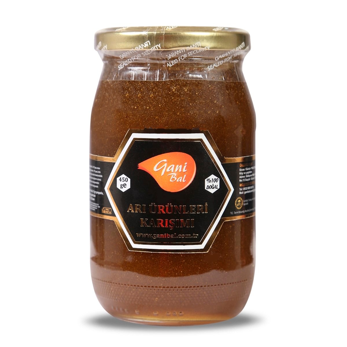 Bal Polen Propolis Arı Sütü Karışımı 450 Gr