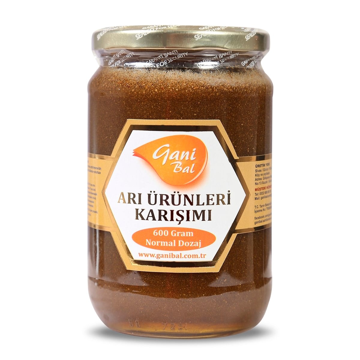 Bal Polen Propolis Arı Sütü Karışımı 600 Gr