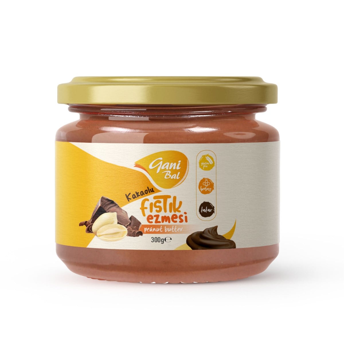 Kakaolu Fıstık Ezmesi 300 Gr