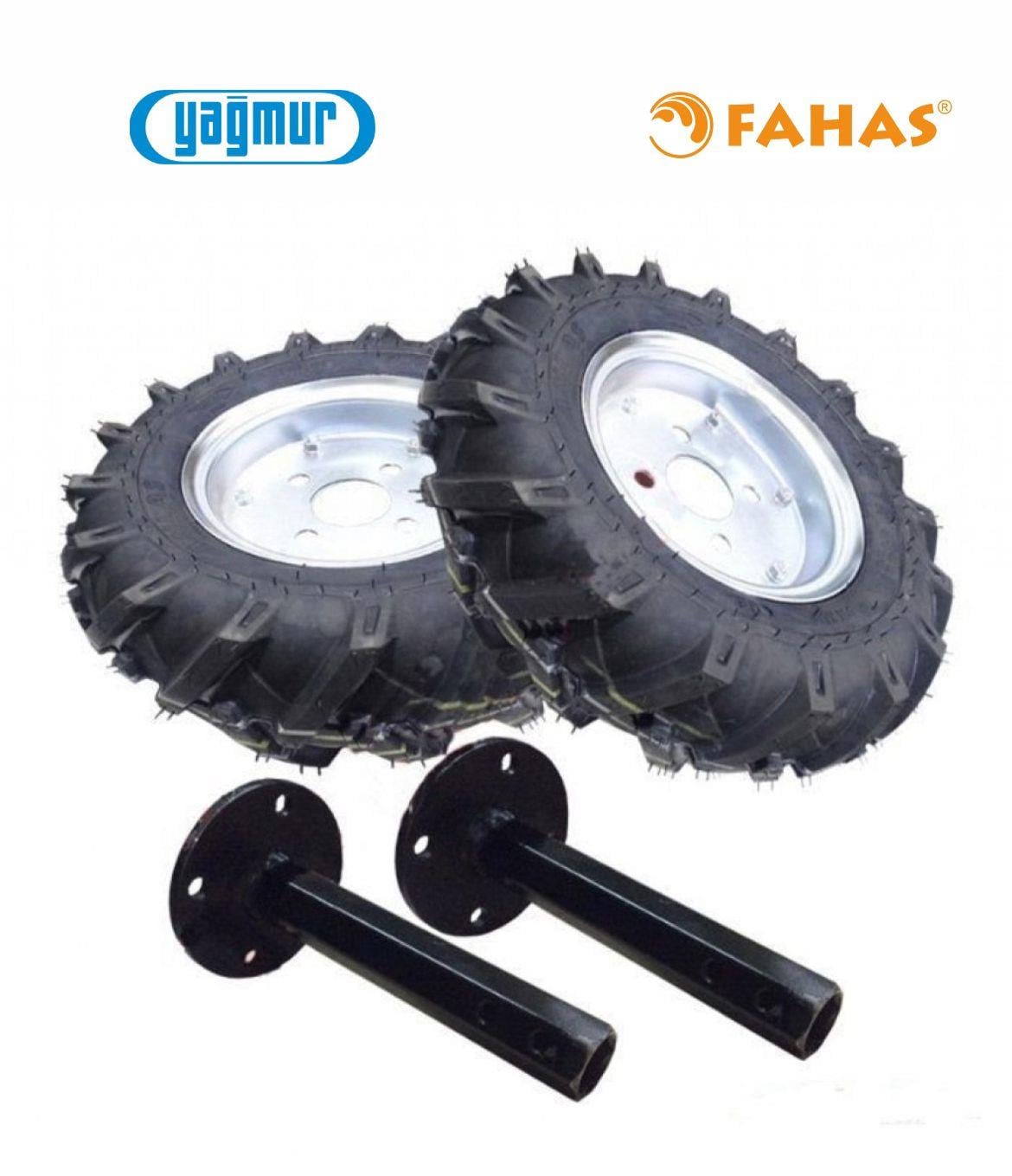 Fahas Yağmur Çapa Makinesi Teker ve Aks