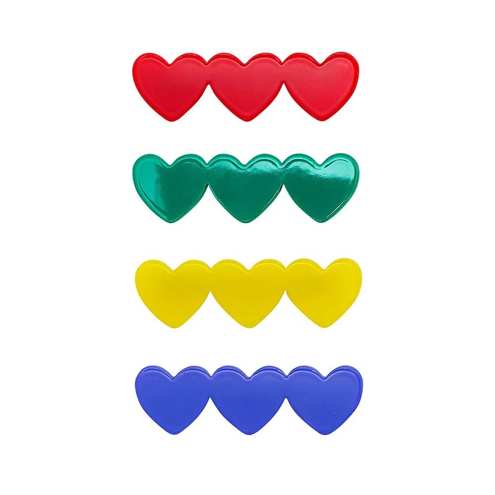 Mimi & Lula Heart Acetate 4lü Toka