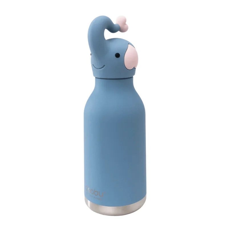 Asobu Bestie Bottle - Elephant Yalıtımlı Paslanmaz Çelik Su Şişesi, Pipetli, 460ml