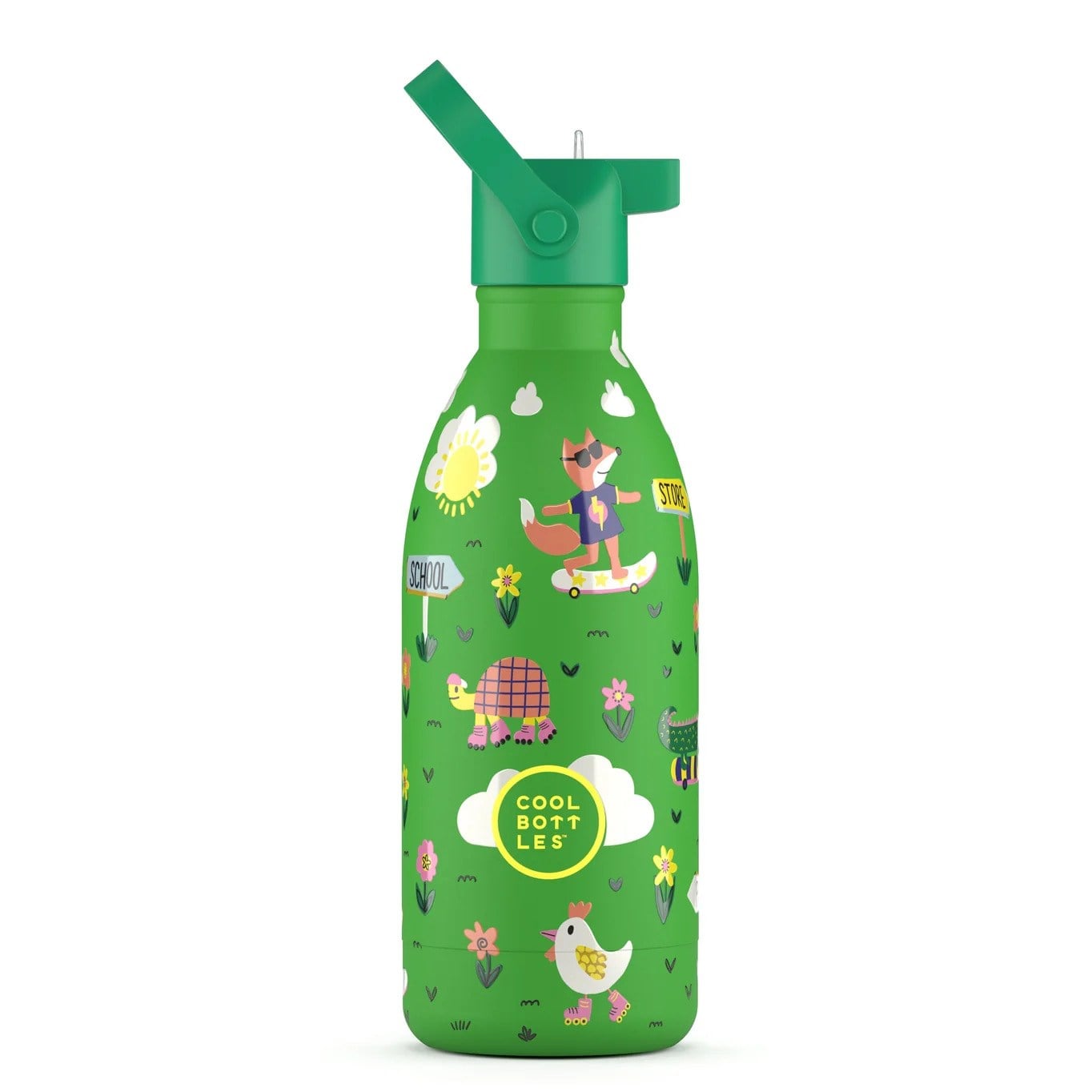 Cool Bottles Paslanmaz Çelik Suluk - Rolling Skaters 500ml CBBK50RS
