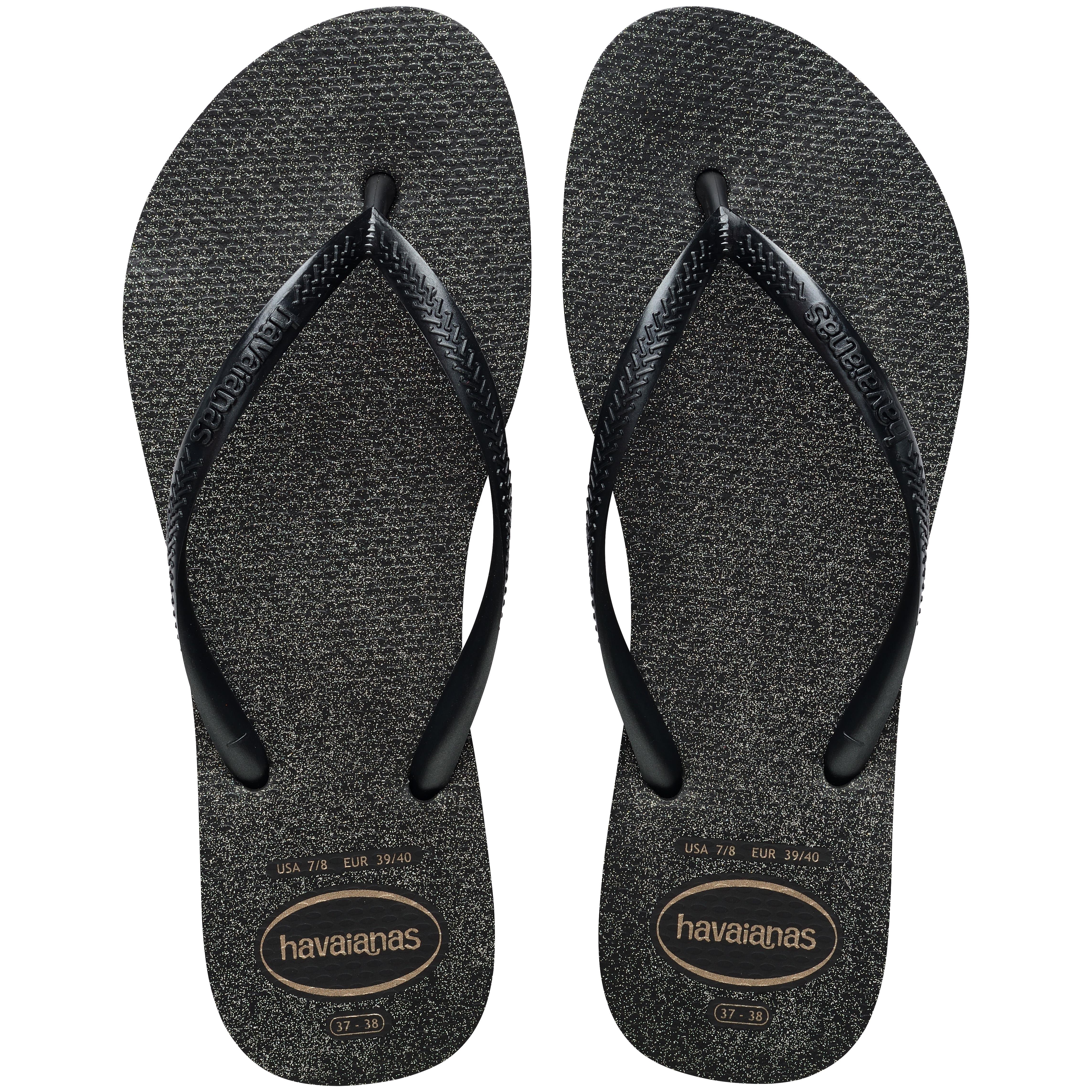 Havaianas Slim Gloss Kadın Parmak Arası Terlik 4145617 Siyah