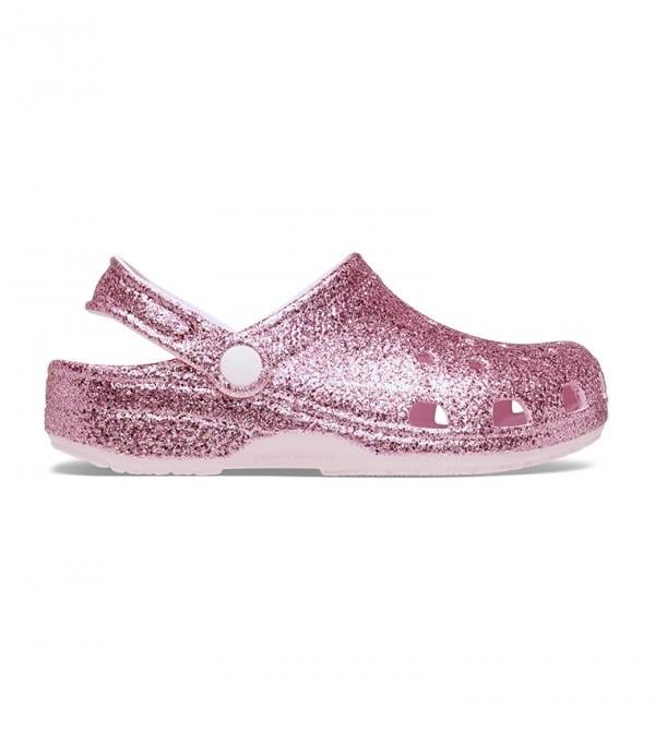 Crocs Classic Chunky Glitter Clog T Çocuk Terlik Sandalet 211940-6ZW