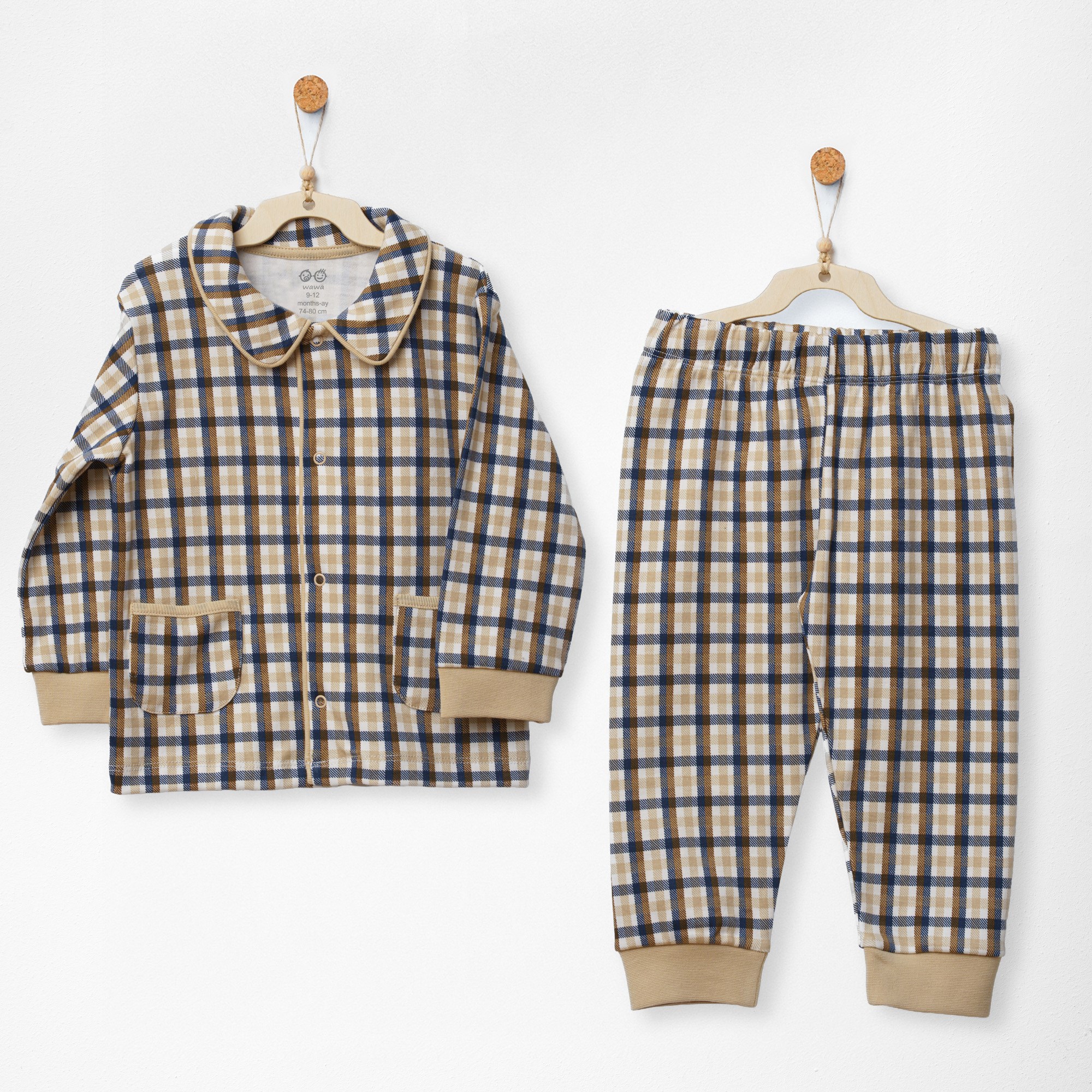 Andywawa Little Dreamers Erkek Bebek Pijama Takımı AC27149