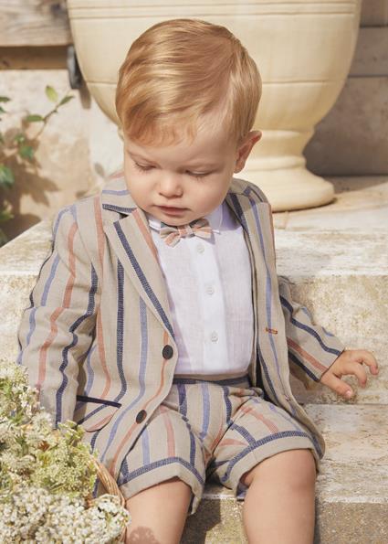 Abel & Lula Erkek Bebek Bej Blazer Ceket 05363