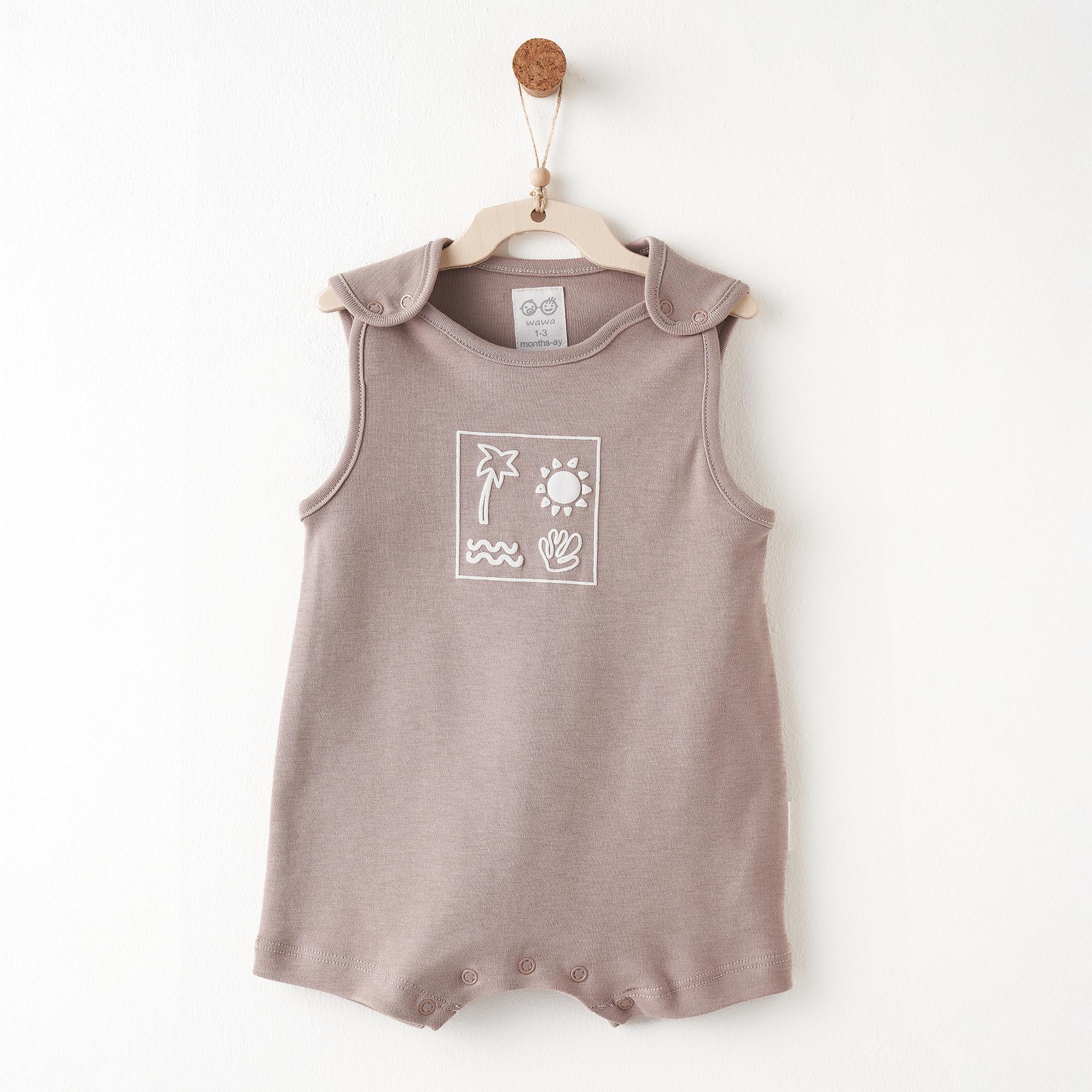 Andywawa Romper Relax Time Erkek Bebek Tulum AC26737