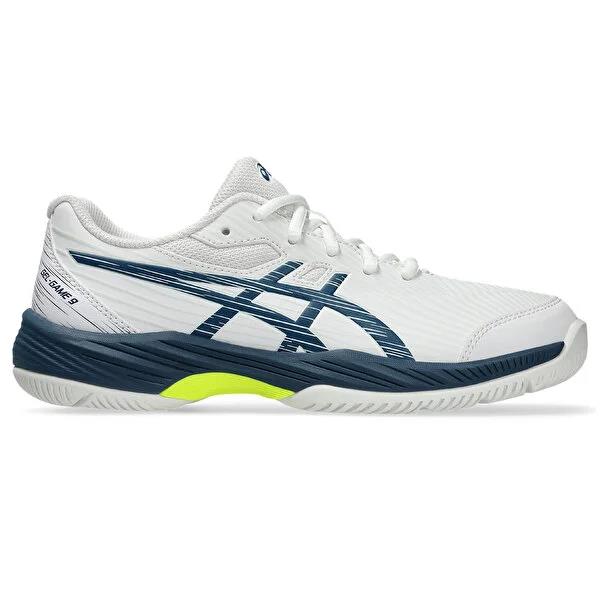 Asics Büyük Unisex Çocuk Beyaz Tenis Ayakkabısı 1044A052-104