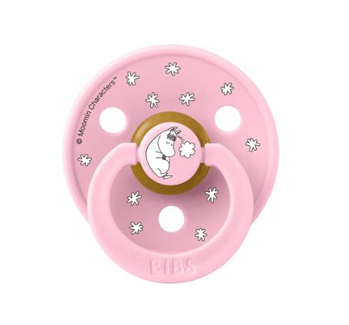 Bibs x Moomin Kauçuk Emzik Dreaming - Baby Pink (0-6 Ay)