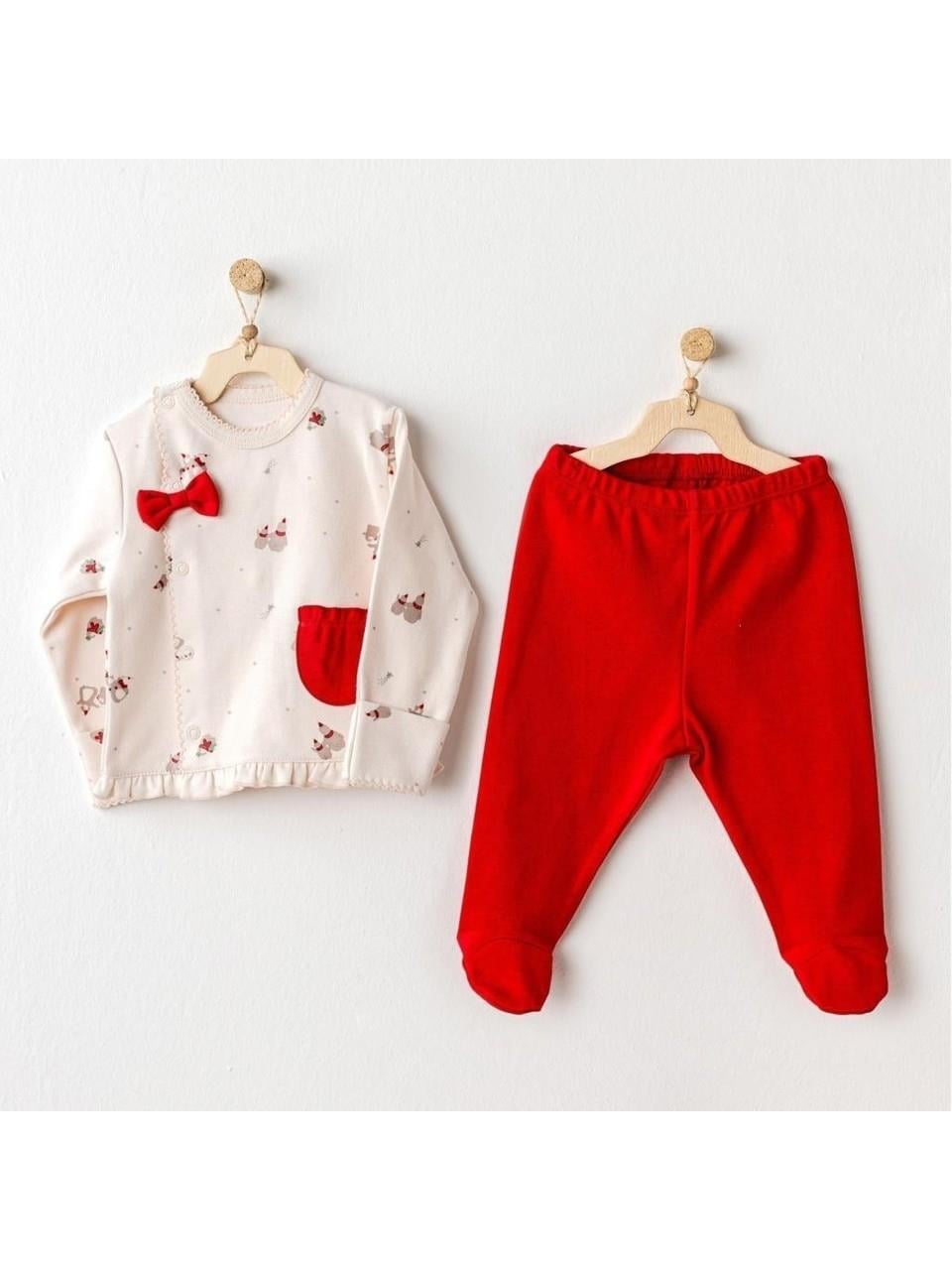 BEBEK ZIBIN TAKIM 2 PCS SIDE SNAP SET PENGUIN