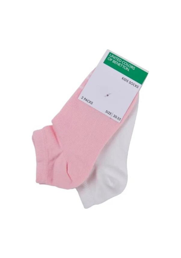 Benetton 2 li Babet Çorap BNT-G24089