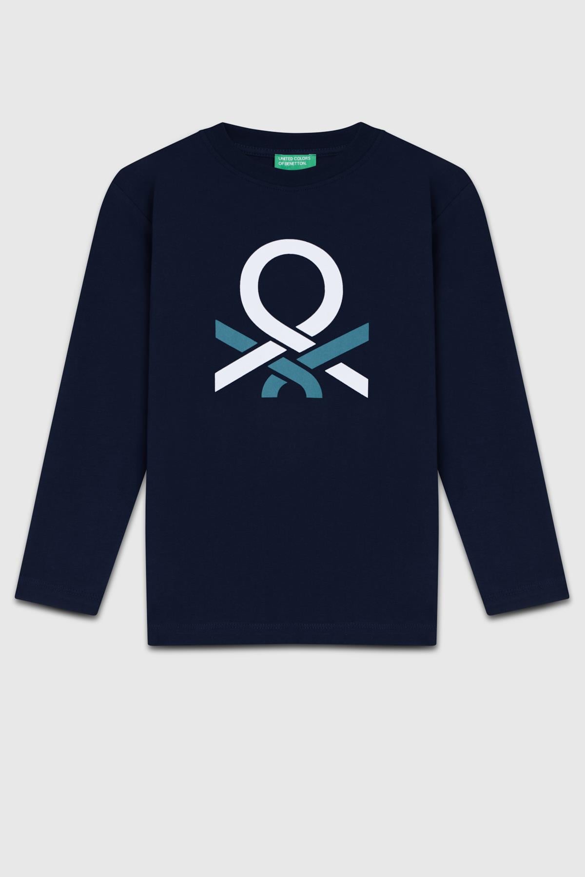 Benetton Erkek Çocuk Uzun Kollu Tshirt BNT-B23337