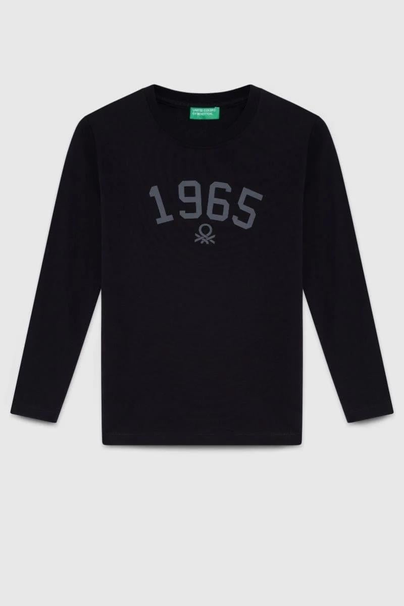 Benetton Erkek Çocuk Uzun Kollu  Tshirt BNT-B23339