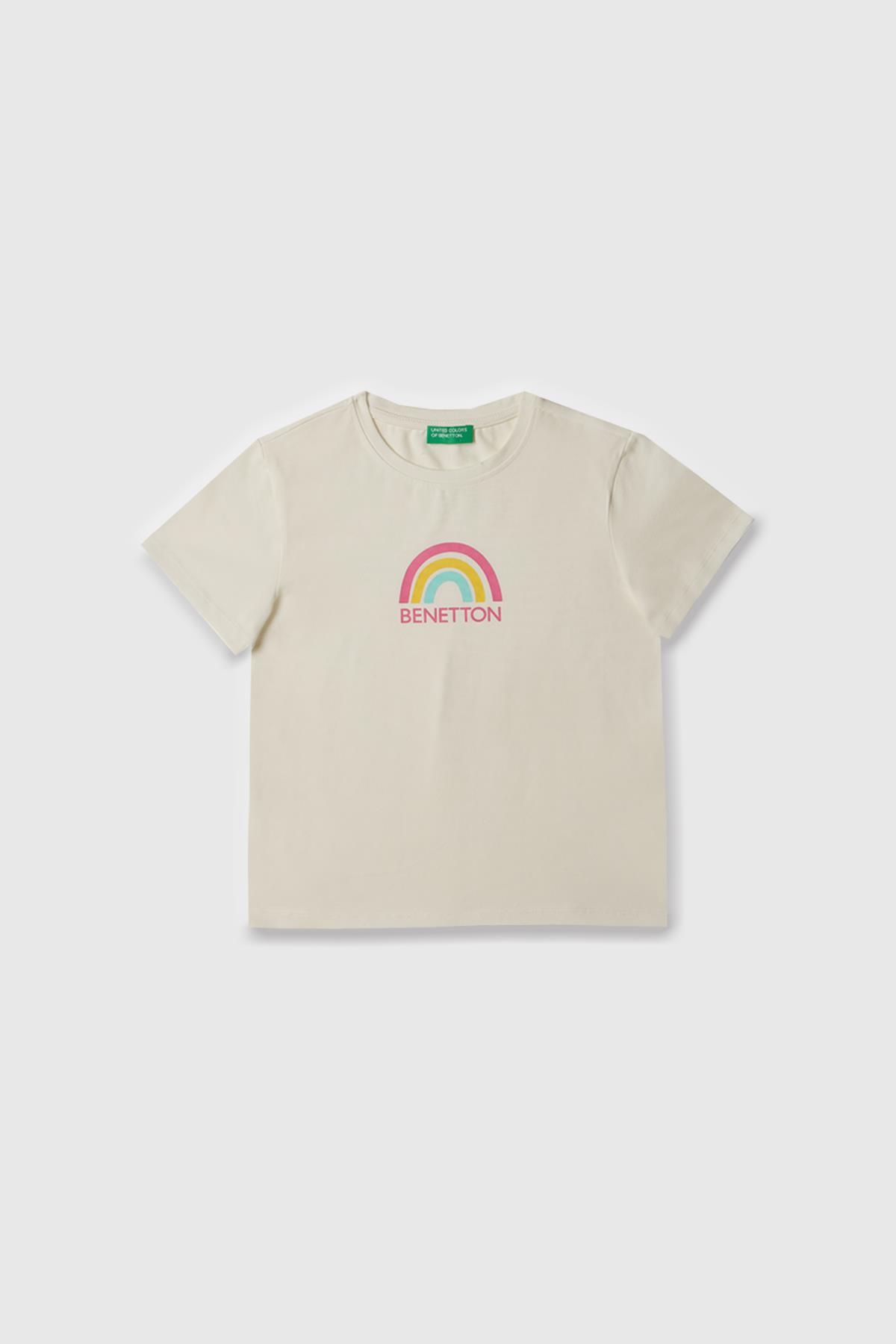 Benetton Kiz Cocuk Tisort