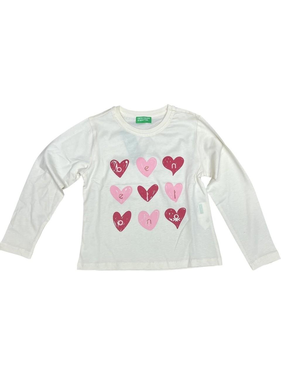 Benetton Kız Çocuk Tshirt BNT-G21591-015