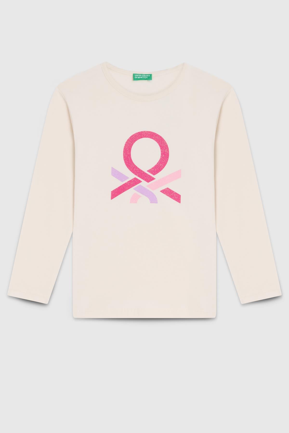 Benetton Kız Çocuk Uzun Kollu Tshirt BNT-G23331