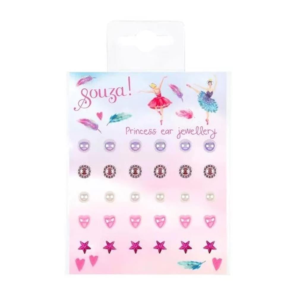 Souza! Prenses Sticker Küpe – Deliksiz Çocuk Küpesi