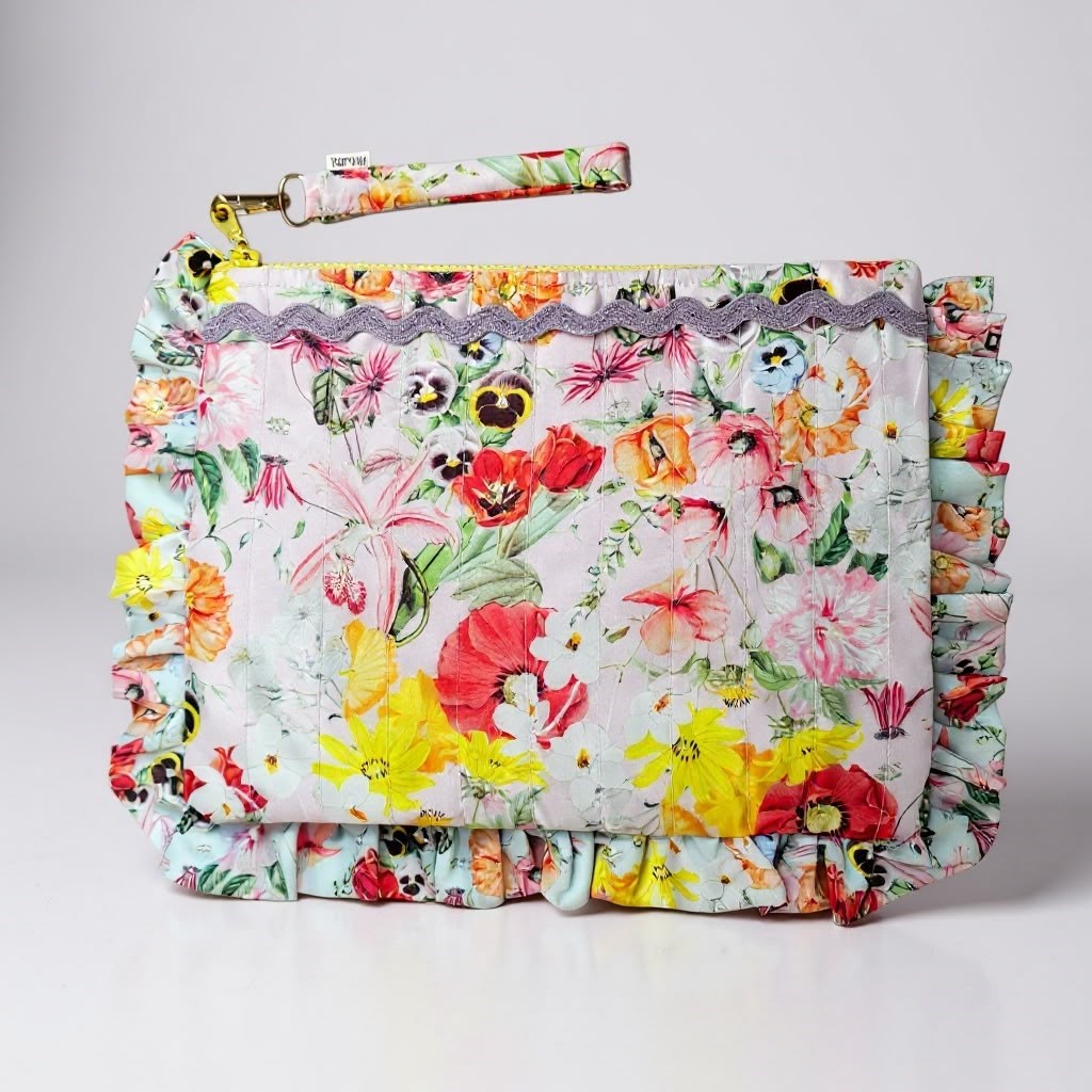 Melomel Flower Mommy Bag Çok Amaçlı Anne Bebek Plaj Çantası