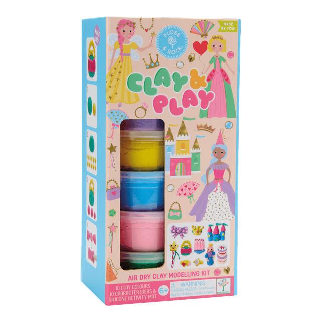 Floss & Rock Clay And Play Hava İle Kuruyan Kil Seti/  Princess