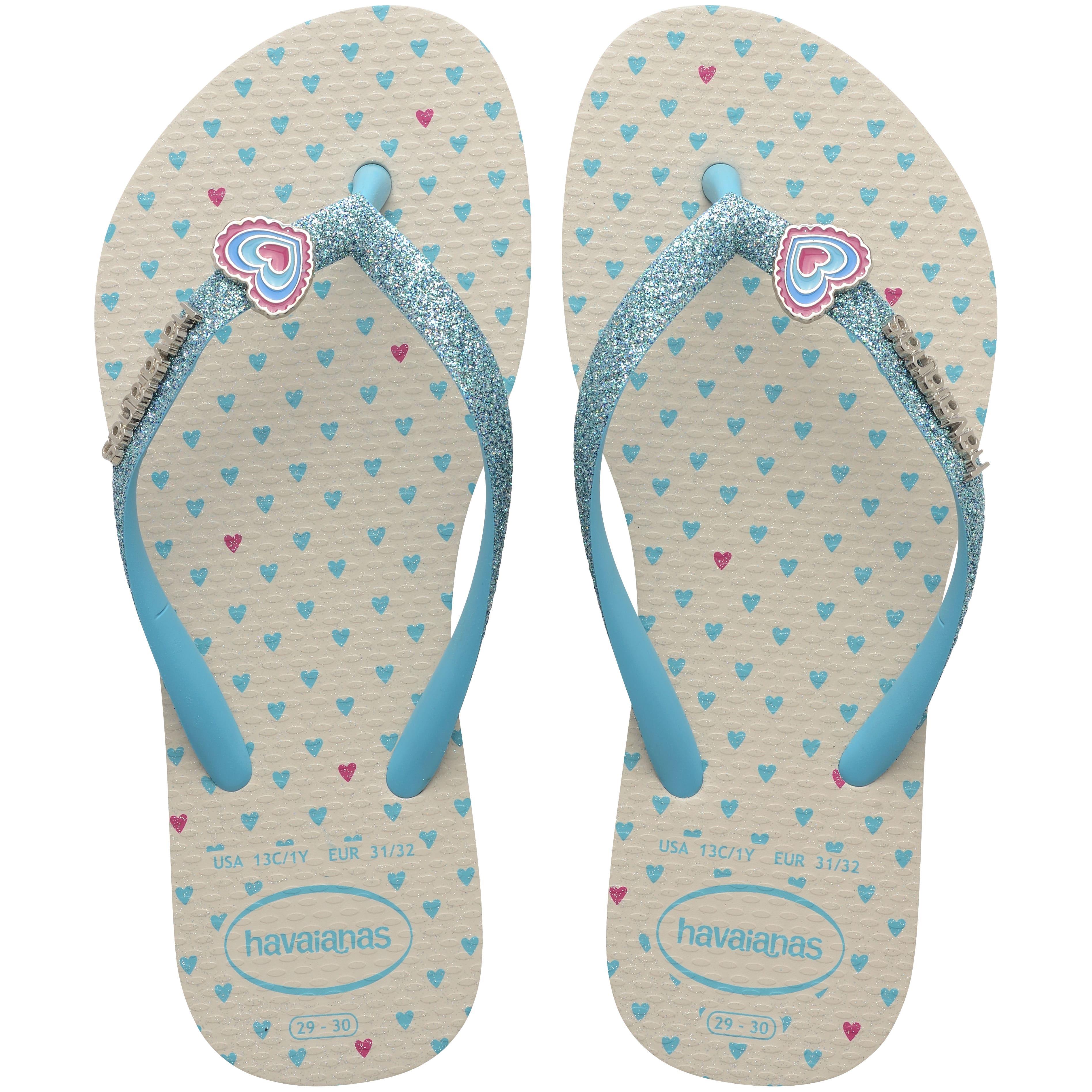 Havaianas Kids Slim Glitter II Çocuk Parmak Arası Terlik 4146976 Bej