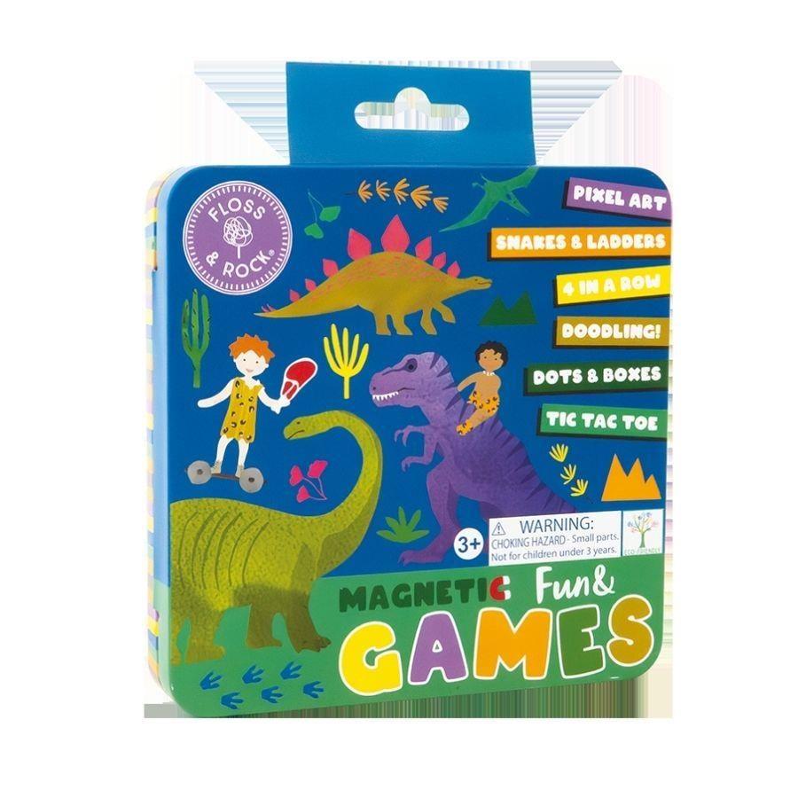 Floss & Rock Mıknatıslı Kutu Oyunları / Dino