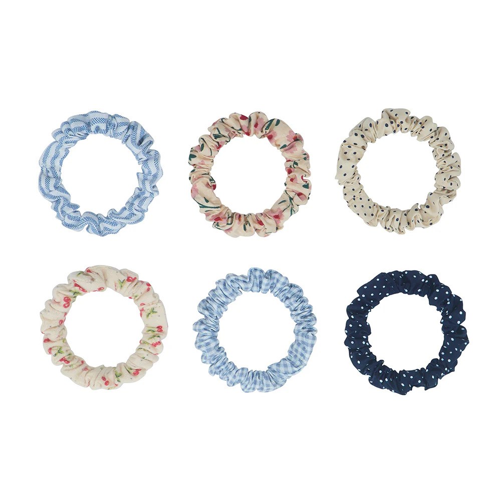 Mimi & Lula Mixed Scrunchies 6lı Lastik Toka