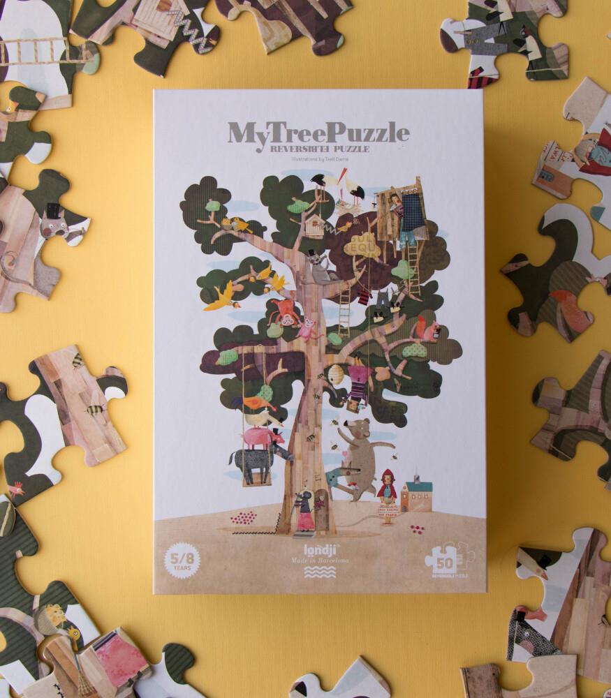 Londji My Tree Çift Taraflı Puzzle