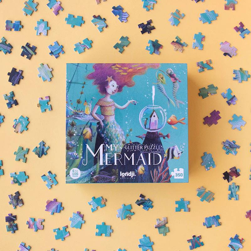 Londji Puzzle My Mermaid - 350 parçalı Yapboz- Deniz kızım