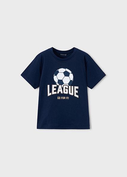 Mayoral Erkek Çocuk Futbol T-shirt Lacivert - 03074