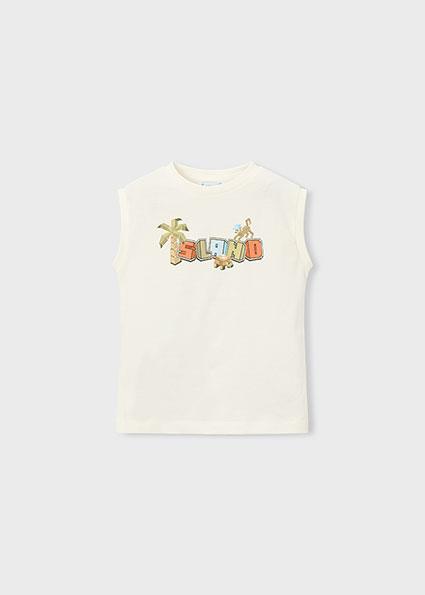 Mayoral Erkek Çocuk Kolsuz T-shirt -03085