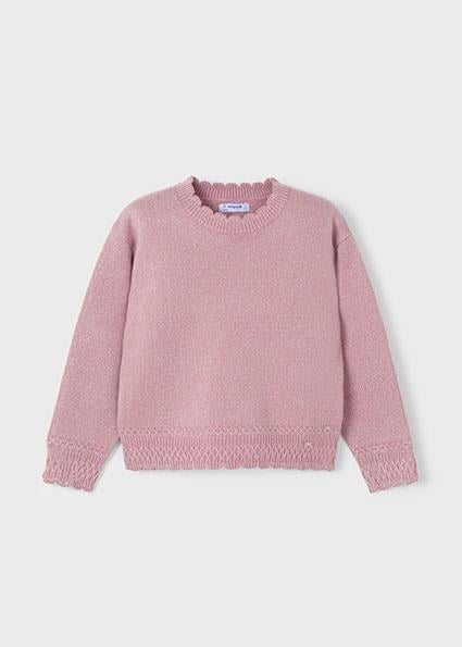 Mayoral Kız Çocuk Pembe Kazak 04355