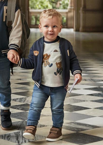 Mayoral Mavi Erkek Bebek Jean Jogger 2508