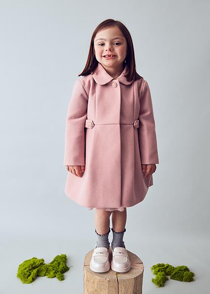 Mayoral Pembe Kız Çocuk Palto 4440