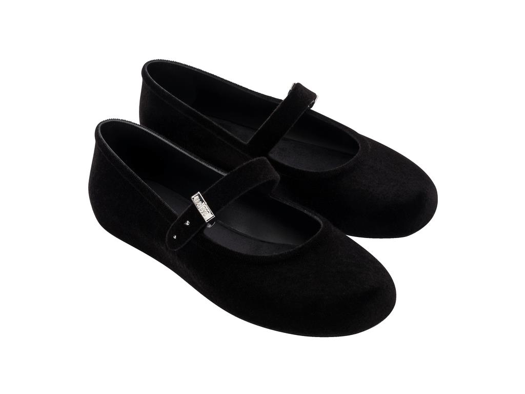Melissa Soft Ballerina Velvet II Ad Kız Çocuk Ayakkabı