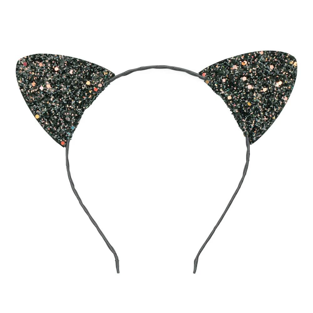 Mimi & Lula Spooky Glitter Cat Taç