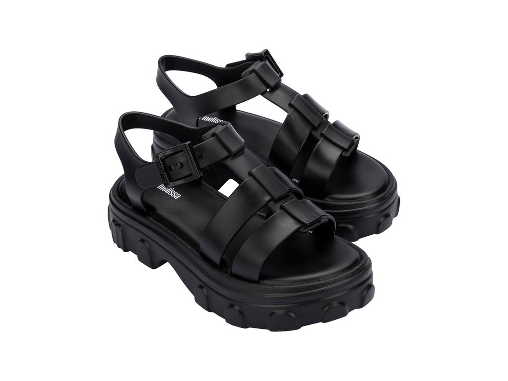Mini Melissa Ella Infantil Preto Kız Çocuk Sandalet Siyah 36442