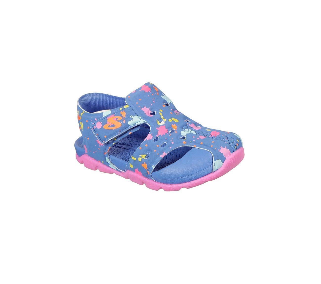 Skechers Side Wave Kız Çocuk Mavi Sandalet