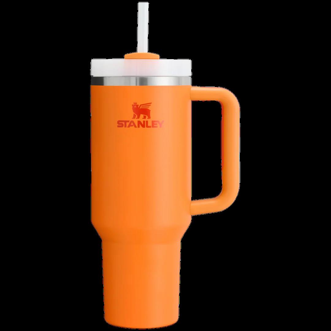 Stanley Quencher H2.O FlowState™ Tumbler Pipetli Termos | 1.18L Goldenrod Coral