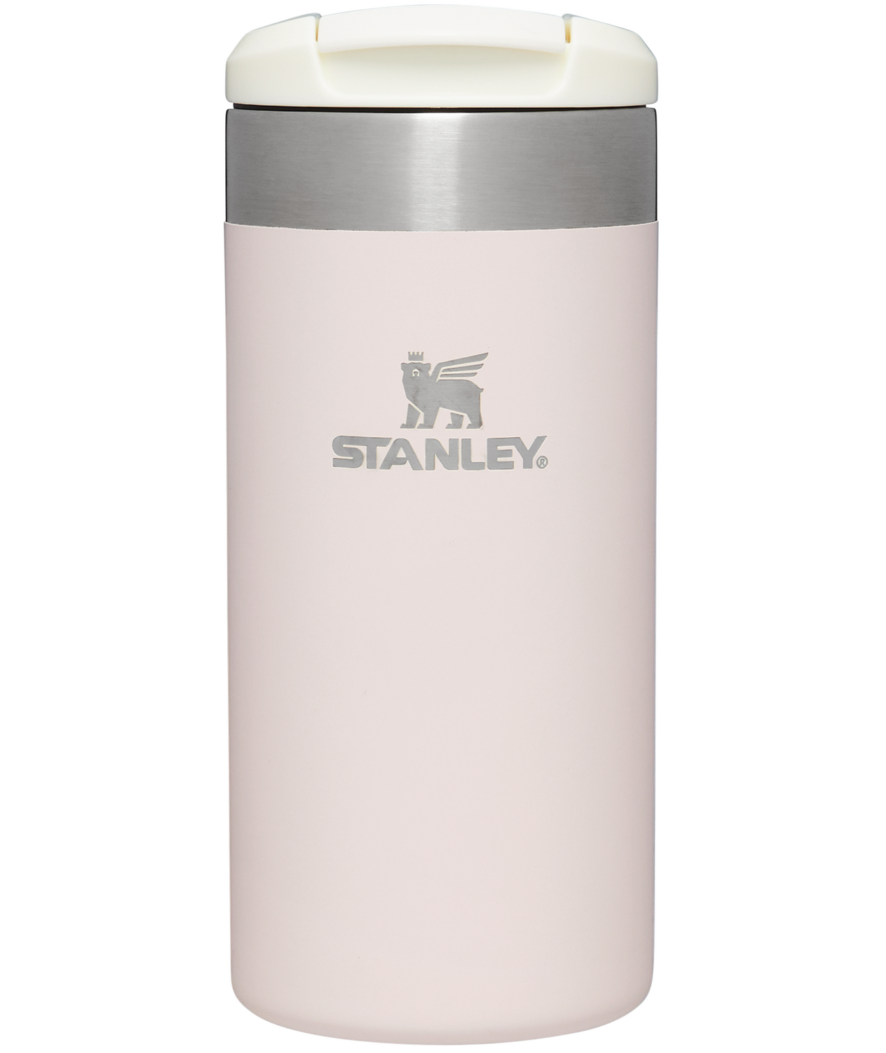 STANLEY THE AEROLIGHT TRANSIT MUG 0.35 LT / 12OZ ROSE QUARTZ METALLIC