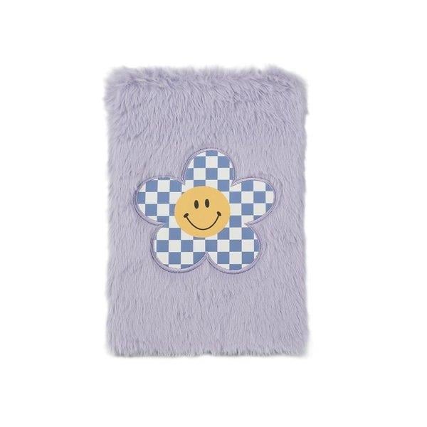 Syloon A5 Peluş Mor Yıldızlı Defter