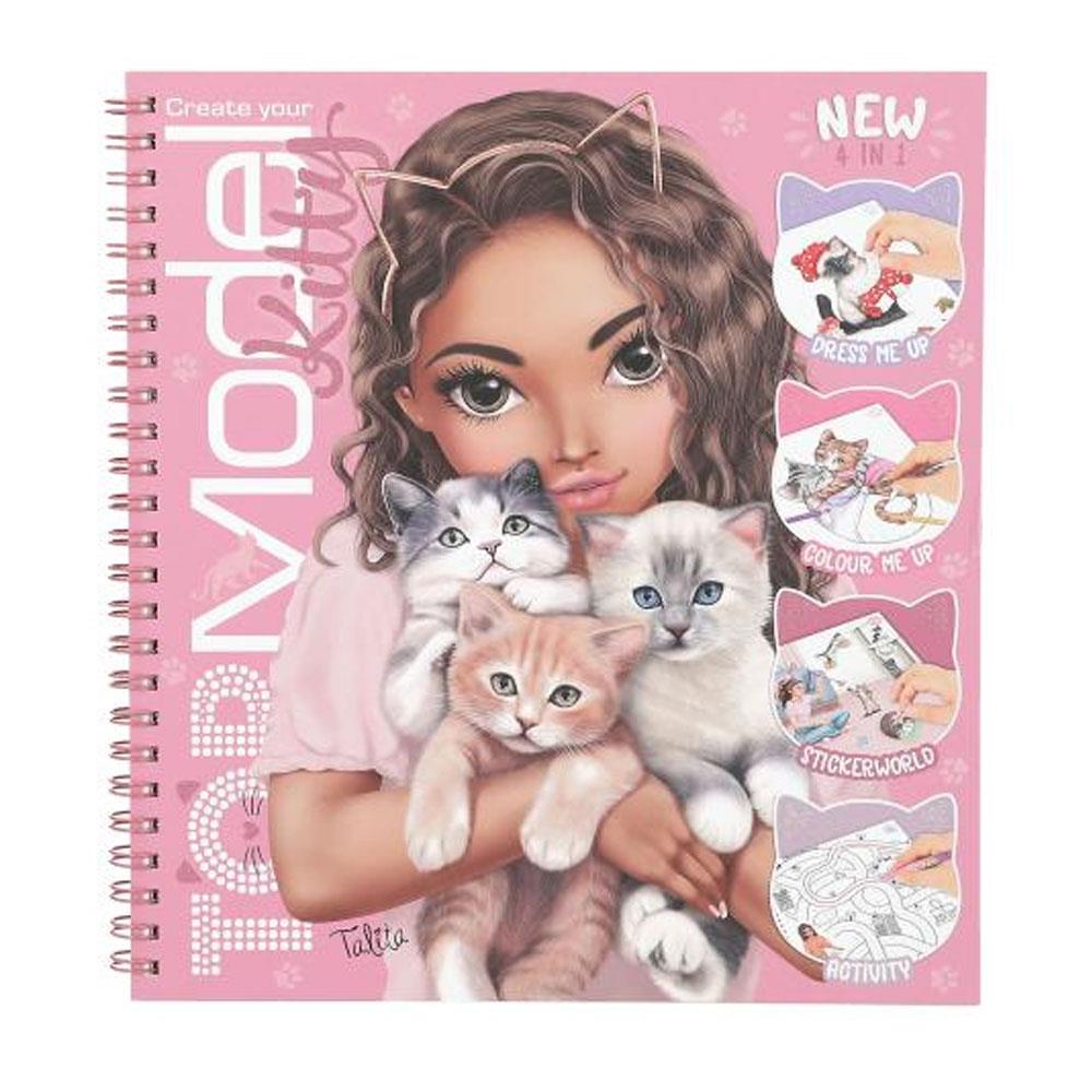 Top Model Kitty Boyama Kitabı 13038